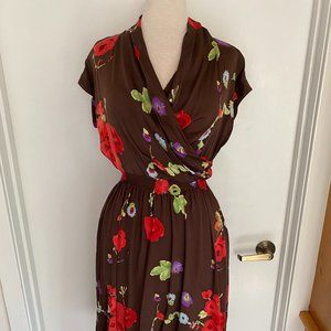 Tucker Silk Dress